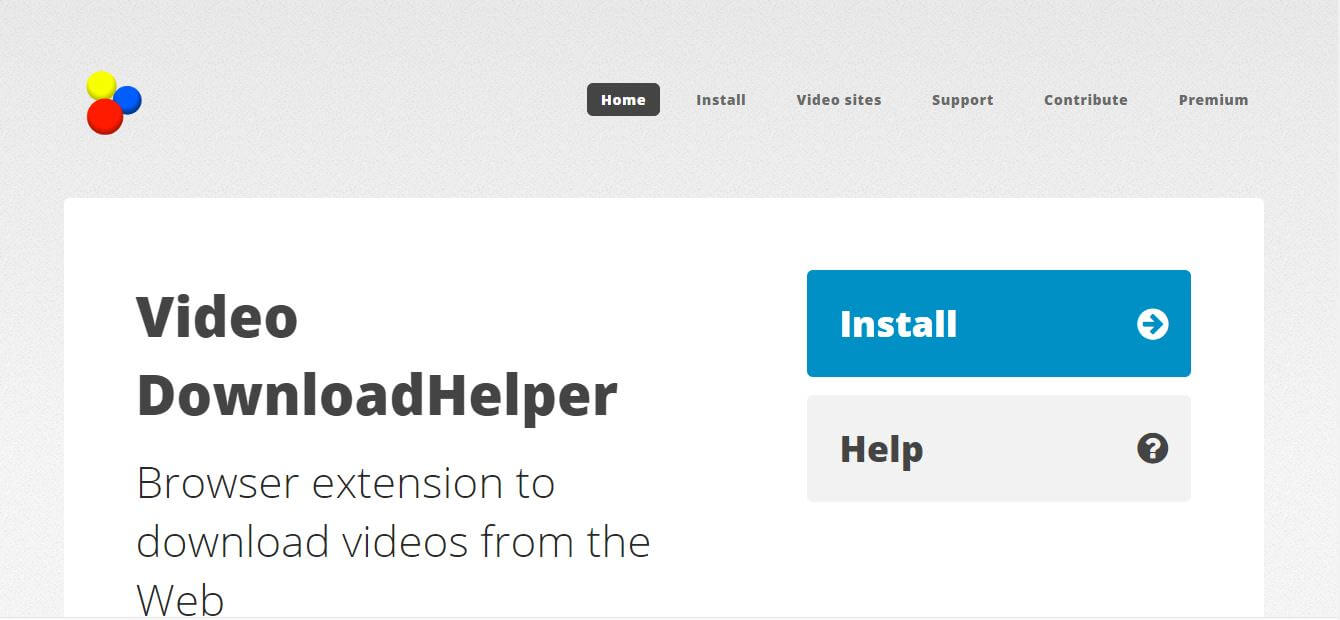 download video helper firefox