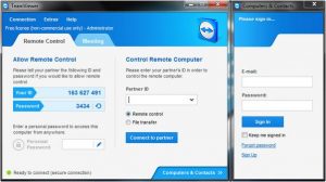 cài đặt và sử dụng teamviewer.