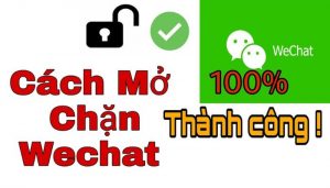 Cách để mở khóa tại khoản Wechat