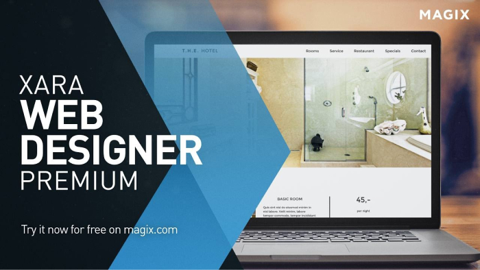 Xara Web Designer Premium: Phần mềm thiết kế website chất lượng