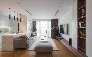 tạo liên kết giữa các không gian nội thất