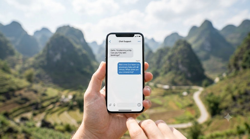 Vấn đề khách hỏi tour ngoài giờ hành chính Vấn đề khách hỏi tour ngoài giờ hành chính
